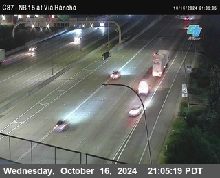 NB 15 & Via Rancho Pkwy