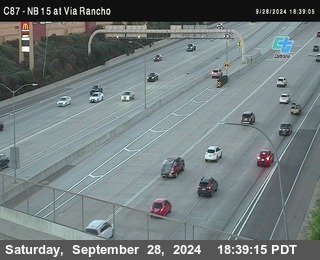 NB 15 & Via Rancho Pkwy