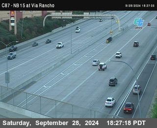 NB 15 & Via Rancho Pkwy