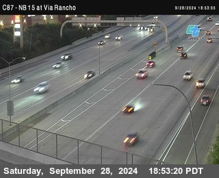 NB 15 & Via Rancho Pkwy