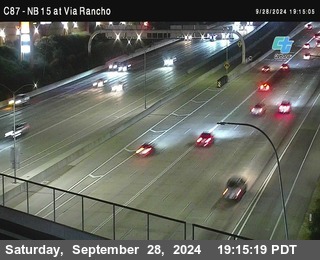 NB 15 & Via Rancho Pkwy