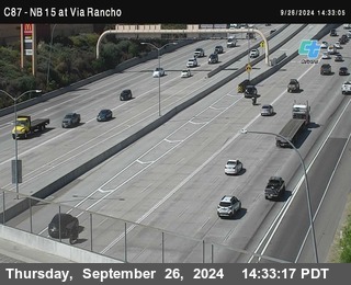 NB 15 & Via Rancho Pkwy