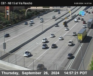 NB 15 & Via Rancho Pkwy