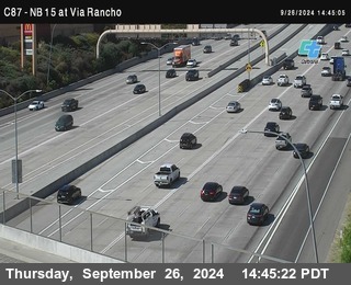 NB 15 & Via Rancho Pkwy