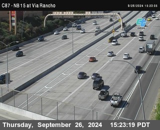 NB 15 & Via Rancho Pkwy