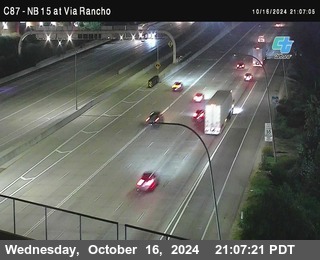 NB 15 & Via Rancho Pkwy