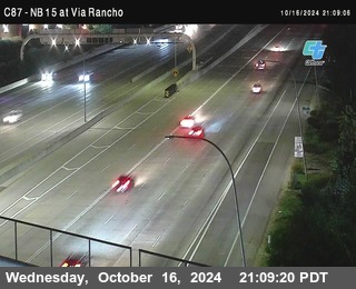 NB 15 & Via Rancho Pkwy