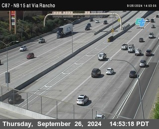 NB 15 & Via Rancho Pkwy