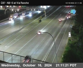 NB 15 & Via Rancho Pkwy