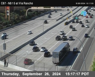 NB 15 & Via Rancho Pkwy