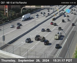 NB 15 & Via Rancho Pkwy