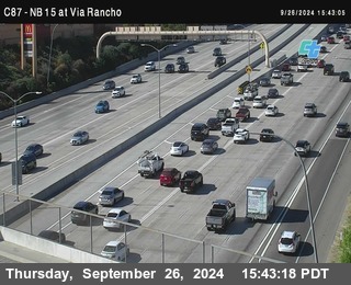 NB 15 & Via Rancho Pkwy