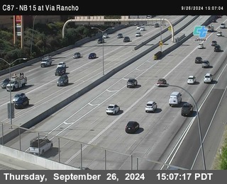 NB 15 & Via Rancho Pkwy