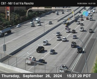 NB 15 & Via Rancho Pkwy