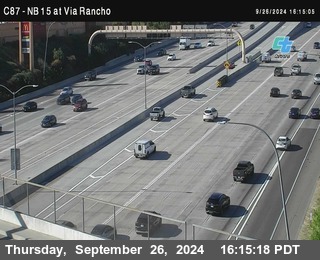 NB 15 & Via Rancho Pkwy