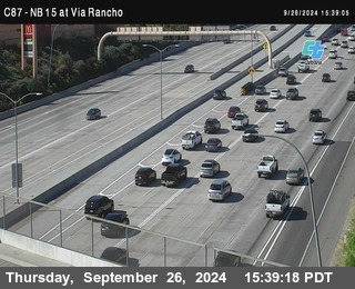 NB 15 & Via Rancho Pkwy