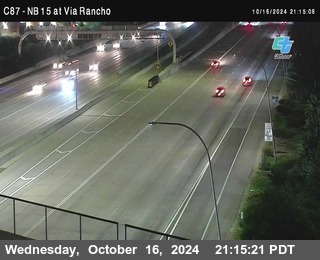 NB 15 & Via Rancho Pkwy