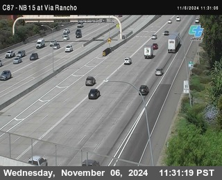 NB 15 & Via Rancho Pkwy