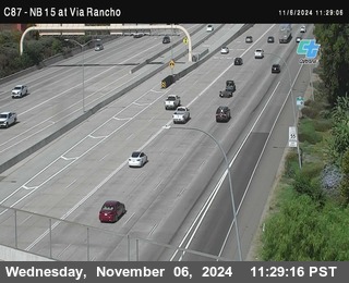 NB 15 & Via Rancho Pkwy