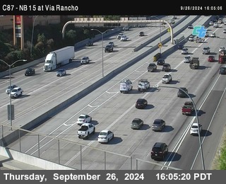 NB 15 & Via Rancho Pkwy