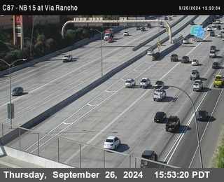 NB 15 & Via Rancho Pkwy