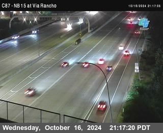 NB 15 & Via Rancho Pkwy