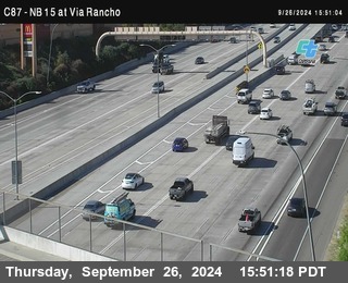 NB 15 & Via Rancho Pkwy