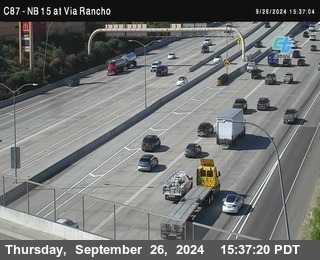 NB 15 & Via Rancho Pkwy