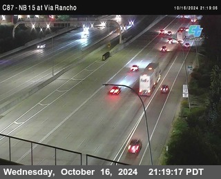 NB 15 & Via Rancho Pkwy