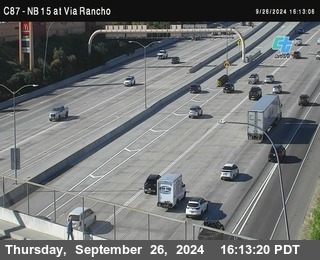 NB 15 & Via Rancho Pkwy