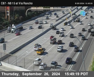 NB 15 & Via Rancho Pkwy