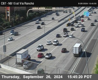 NB 15 & Via Rancho Pkwy