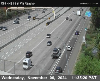 NB 15 & Via Rancho Pkwy