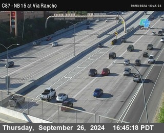 NB 15 & Via Rancho Pkwy