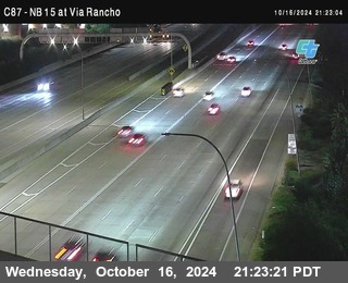 NB 15 & Via Rancho Pkwy