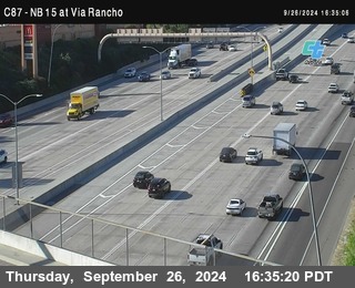 NB 15 & Via Rancho Pkwy