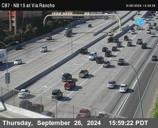 NB 15 & Via Rancho Pkwy