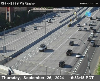 NB 15 & Via Rancho Pkwy