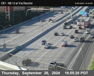 NB 15 & Via Rancho Pkwy