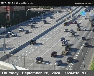 NB 15 & Via Rancho Pkwy