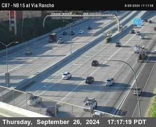 NB 15 & Via Rancho Pkwy