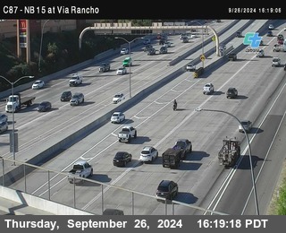 NB 15 & Via Rancho Pkwy