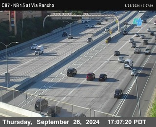 NB 15 & Via Rancho Pkwy