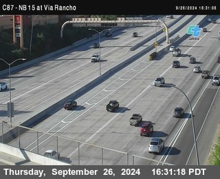 NB 15 & Via Rancho Pkwy