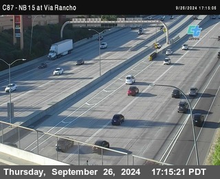 NB 15 & Via Rancho Pkwy