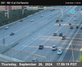 NB 15 & Via Rancho Pkwy