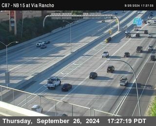 NB 15 & Via Rancho Pkwy