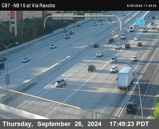 NB 15 & Via Rancho Pkwy