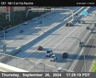 NB 15 & Via Rancho Pkwy