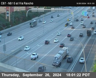 NB 15 & Via Rancho Pkwy